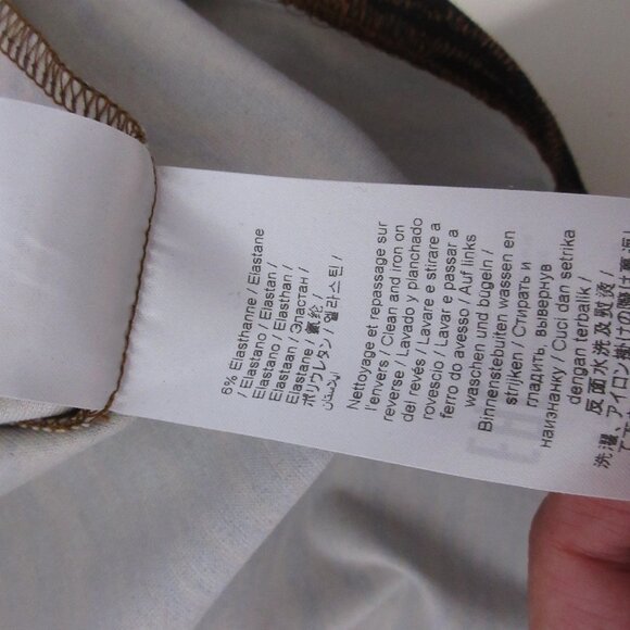 Kenzo Top Women XL Turtleneck Tiger Animal Print Designer Timeless - Picture 10 of 11